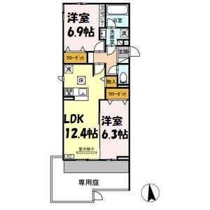 メゾンセリーブ 間取り図