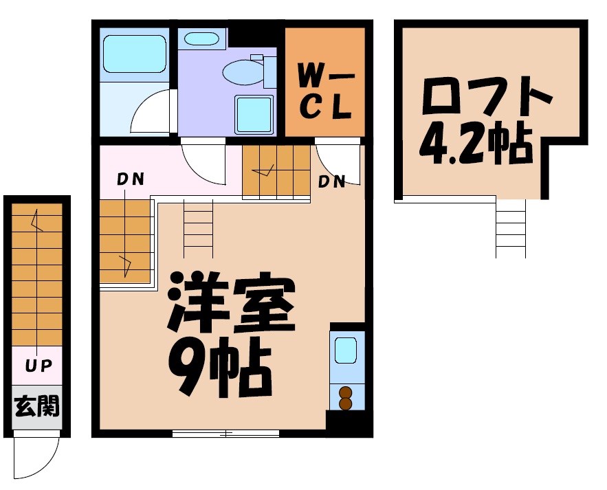 クレイン御器所 間取り図