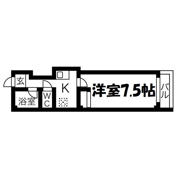 Amity城西 間取り図