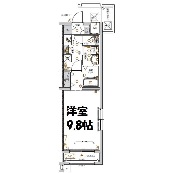 ＣＲＥＳＴ　ＴＡＰＰ太閤通 間取り図
