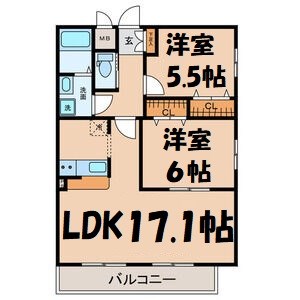 プレシャス星が丘山手 間取り図