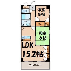 ホーエイ中根 間取り図