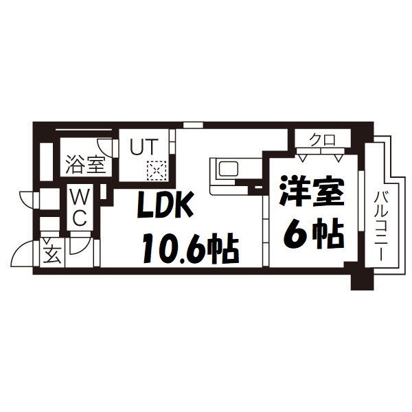 Stanza神村 間取り図