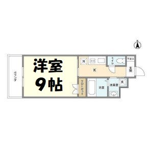 エルメディオ千種 間取り図