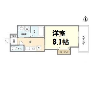 エルメディオ千種 間取り図