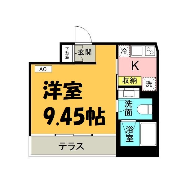 HARVEY RESIDENCE覚王山 間取り図