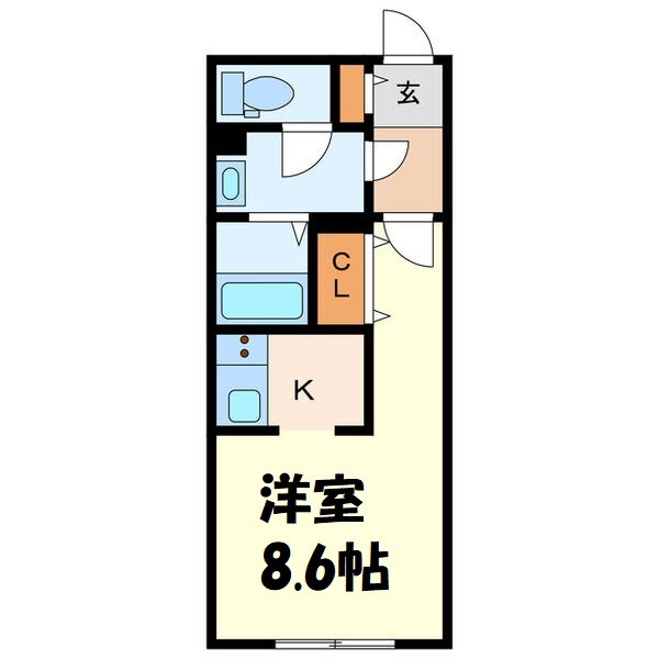 G VIVRE 御器所 間取り図