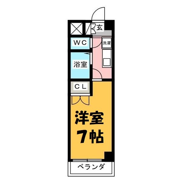 ヴィアルCITY今池 間取り図