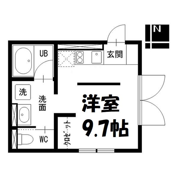 CASA ALBERO 間取り図