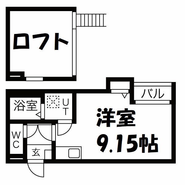 Patina平安通 間取り図