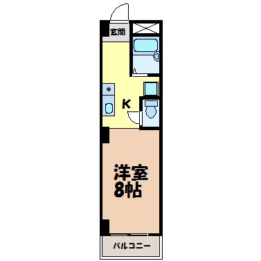 ハウス108筒井 間取り図