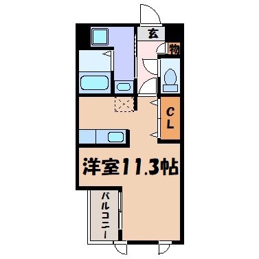 アンナマリーミズホ 間取り図