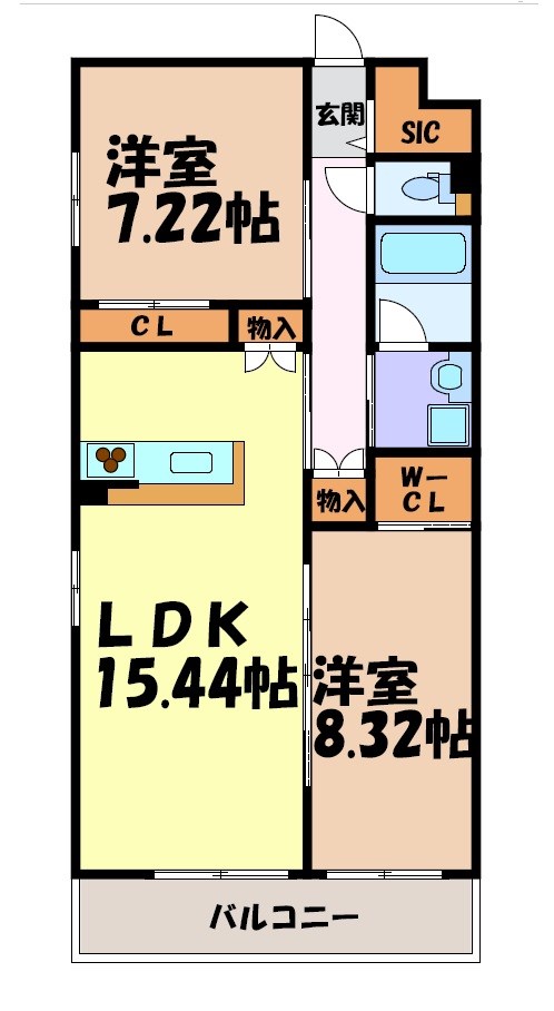GRANDUKE千種rubino 間取り