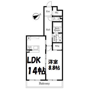 GRANDUKE千種rubino 間取り図