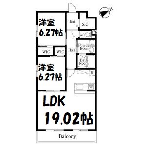 GRANDUKE千種rubino 間取り図