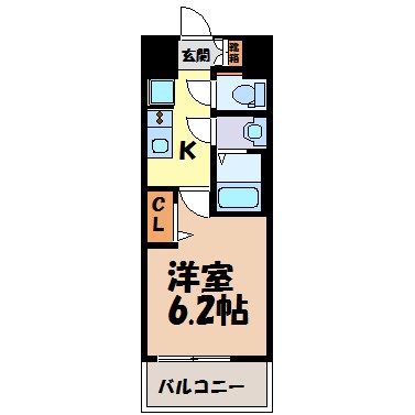プレサンスNAGOYAシティオ 間取り図