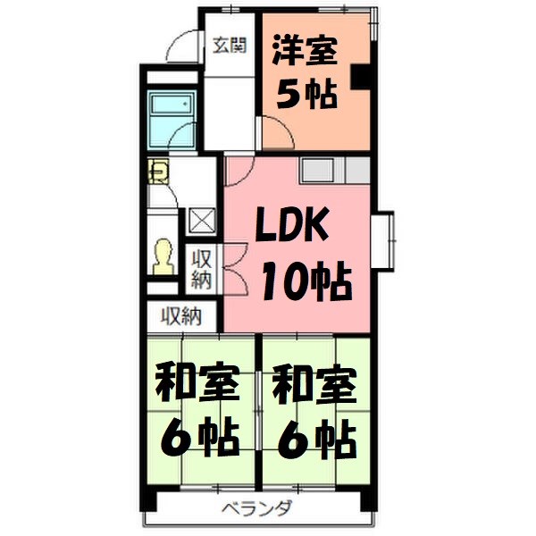 川口ビル 間取り図