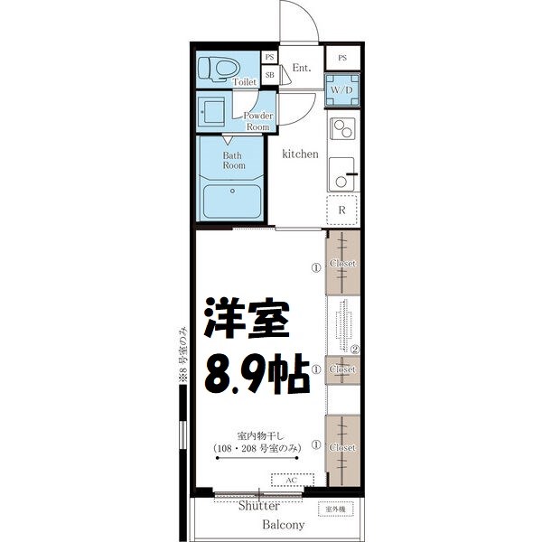 リブリ・la milonga 間取り図