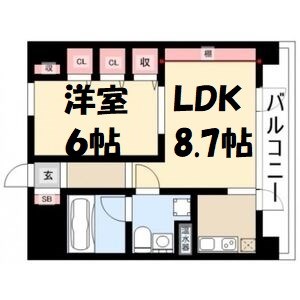 ラ・クール泉 間取り