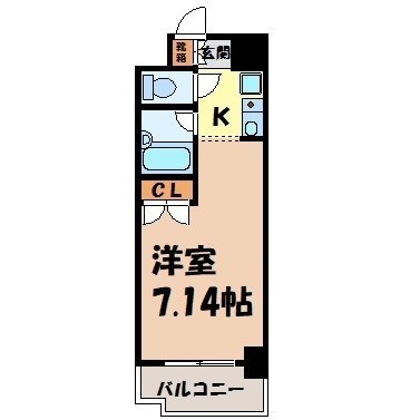 ブロンズ森島 間取り図