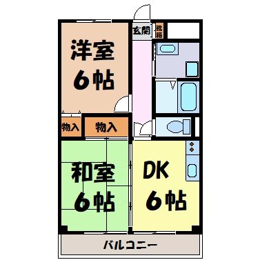 ハウスアベニュー 間取り図