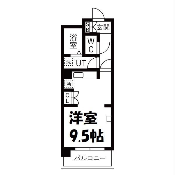 ライオンズマンション徳川　 間取り図