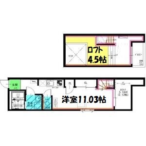 RadIAnce名城公園N棟 間取り図