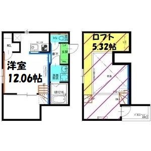 RadIAnce名城公園N棟 間取り図