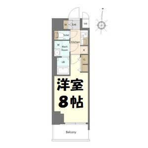 S-RESIDENCE高岳bresa 間取り