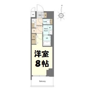 S-RESIDENCE高岳bresa 間取り図