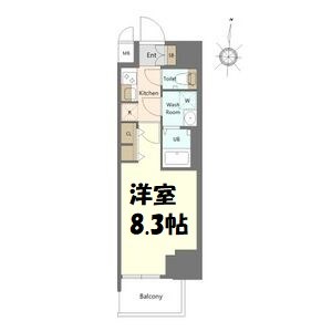 S-RESIDENCE高岳bresa 間取り図