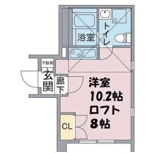 アーバン栄 間取り図
