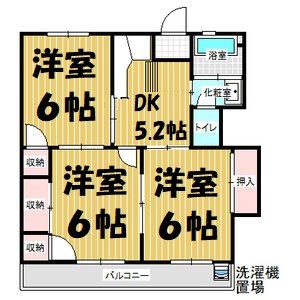 今枝マンション 間取り図