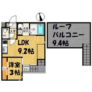 GRANDTIC CREART 間取り図