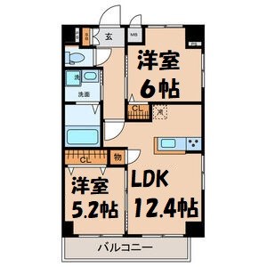 THE RESIDENCE SAKURAYAMA WEST 間取り図