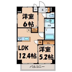THE RESIDENCE SAKURAYAMA WEST 間取り図