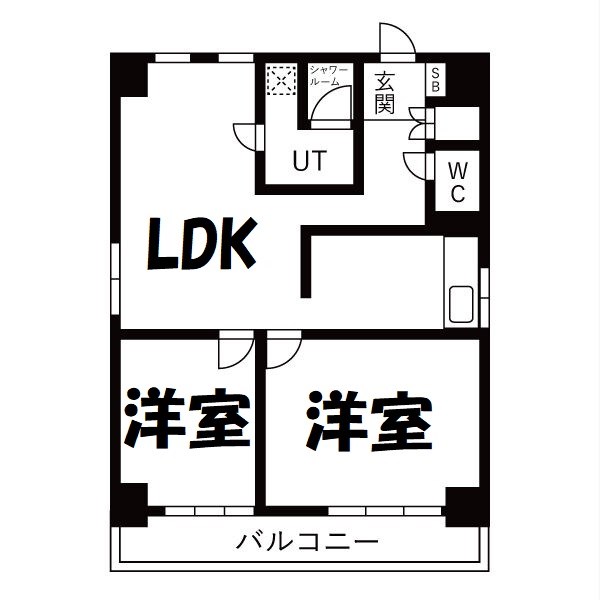 ライオンズマンション丸の内 間取り図