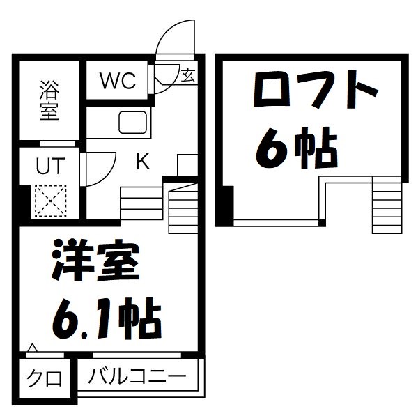 ボヌール桜 間取り図