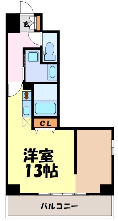 BSレジデンス栄 間取り図