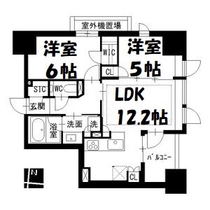 ザ・パークハウス泉一丁目 間取り