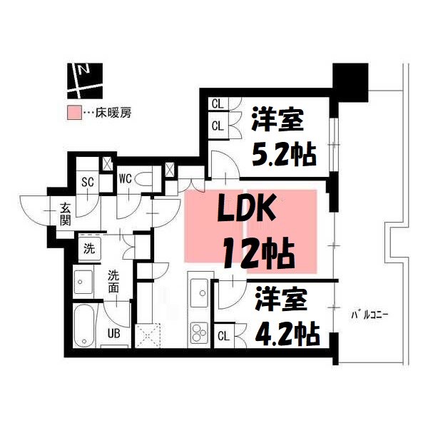 ザ・ファインタワー名古屋今池 間取り