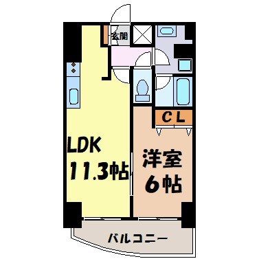 プレサンス泉シティアーク 間取り