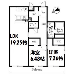 GRANDUKE千種rubino 間取り図