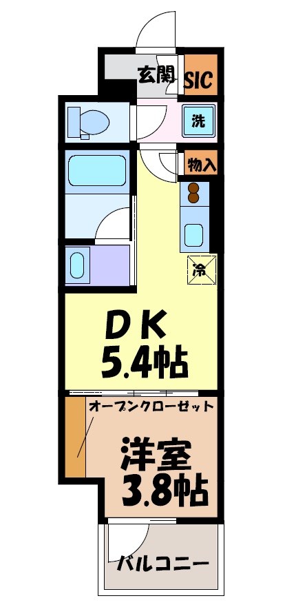 ザ・ライオンズフォーシア今池 間取り