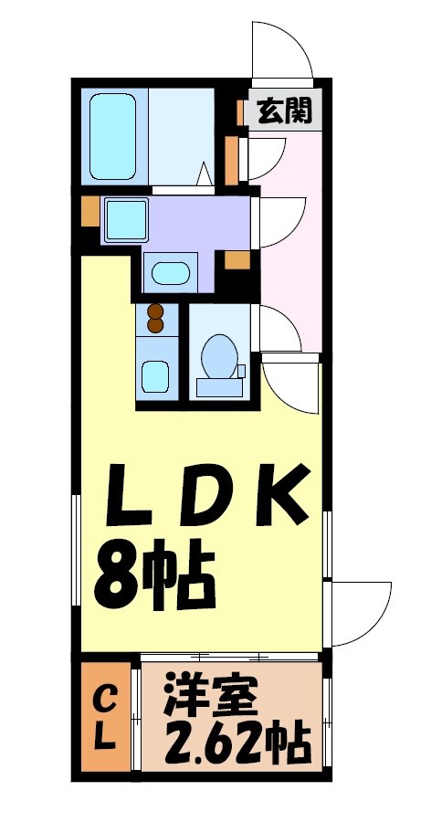 quador名古屋城駅 間取り図