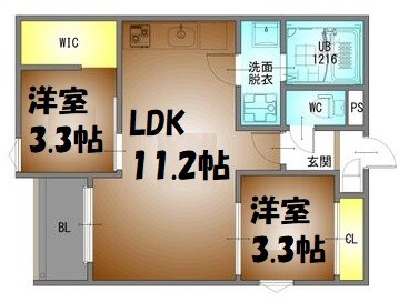 REGALEST serene鶴舞 間取り図