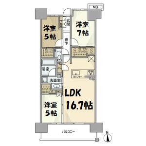 シティタワー葵 間取り図