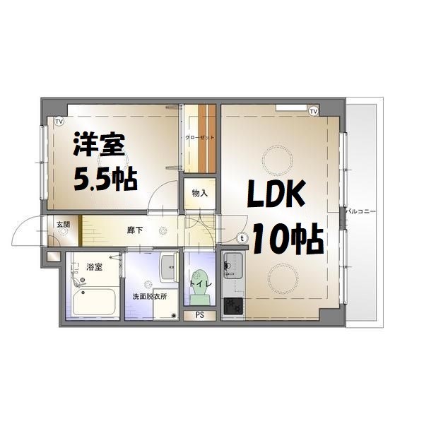 アルフ元宮 間取り図