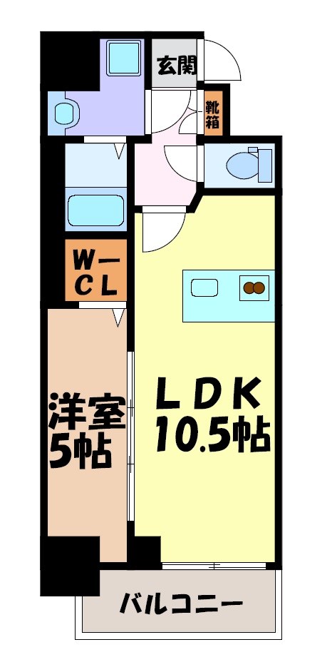 MAXIV名古屋上前津 間取り図