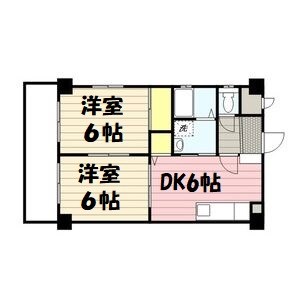 西一ビル 間取り図